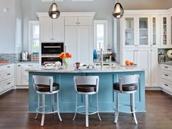 Blue countertop having chairs around from Ace Home & Hardware in Marshall, MN