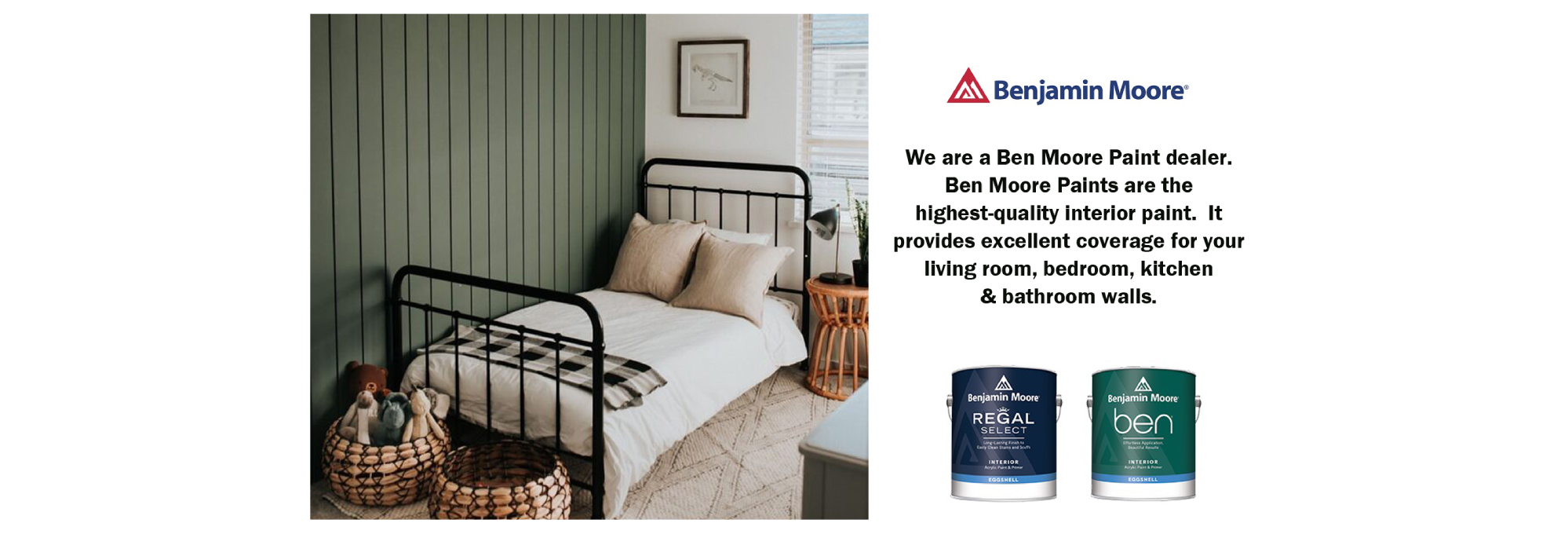 Benjamin Moore Paints give Rooms a Proper Transformation