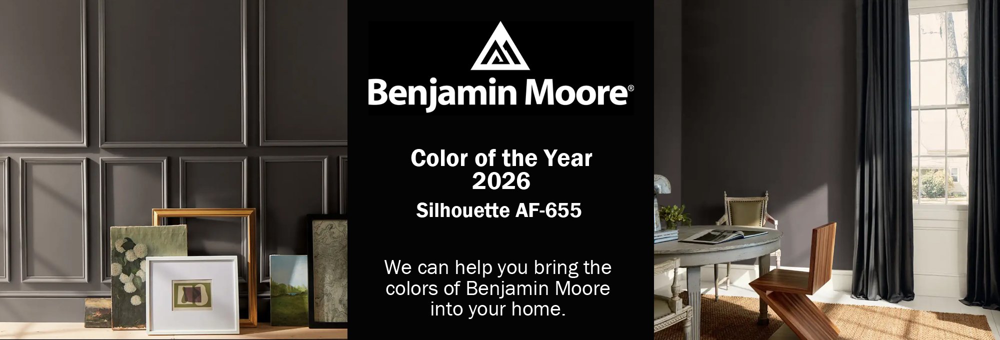 Ben Moore Paints Web Banner 2000 X 680