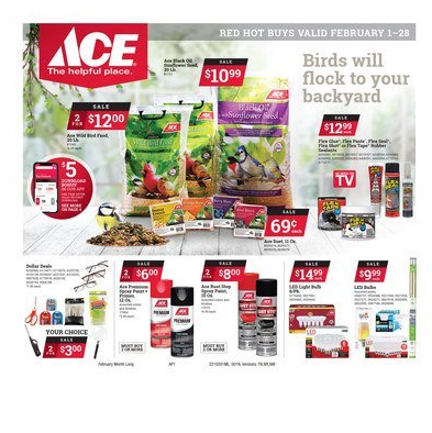 Monthly Red Hot Buys from Ace Home & Hardware in Marshall, MN