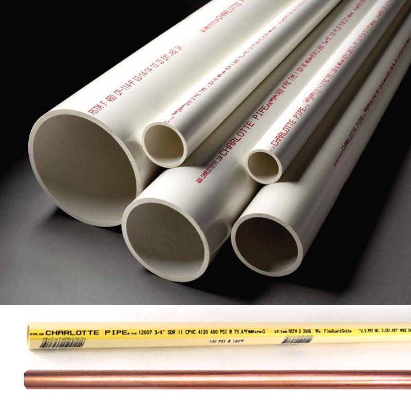 PVC, CPVC & Copper